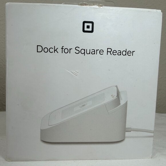 Dock for Square Credit Card Reader w/ Attached USB Cable: Model A-SKU-0120-02 - Picture 1 of 12